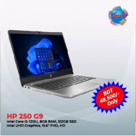 HP 250 G9 Intel Core i3 1215U 8GB RAM 512GB SSD